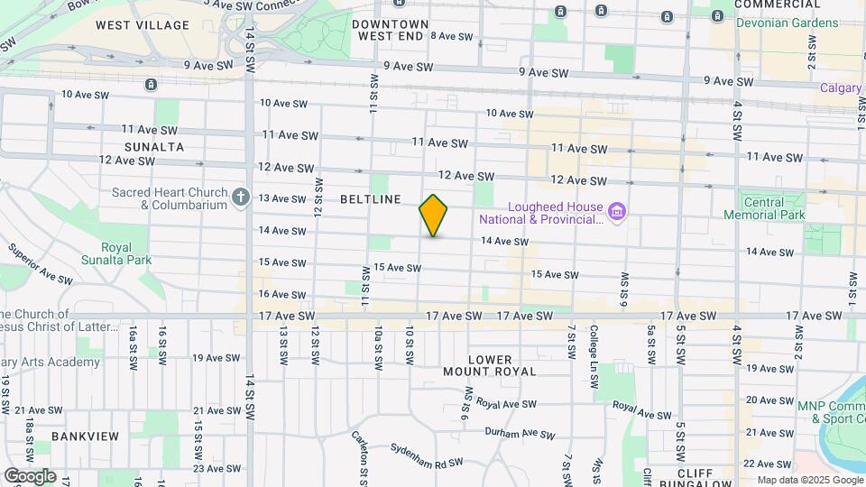1029 14th Ave SW Map and Location Details