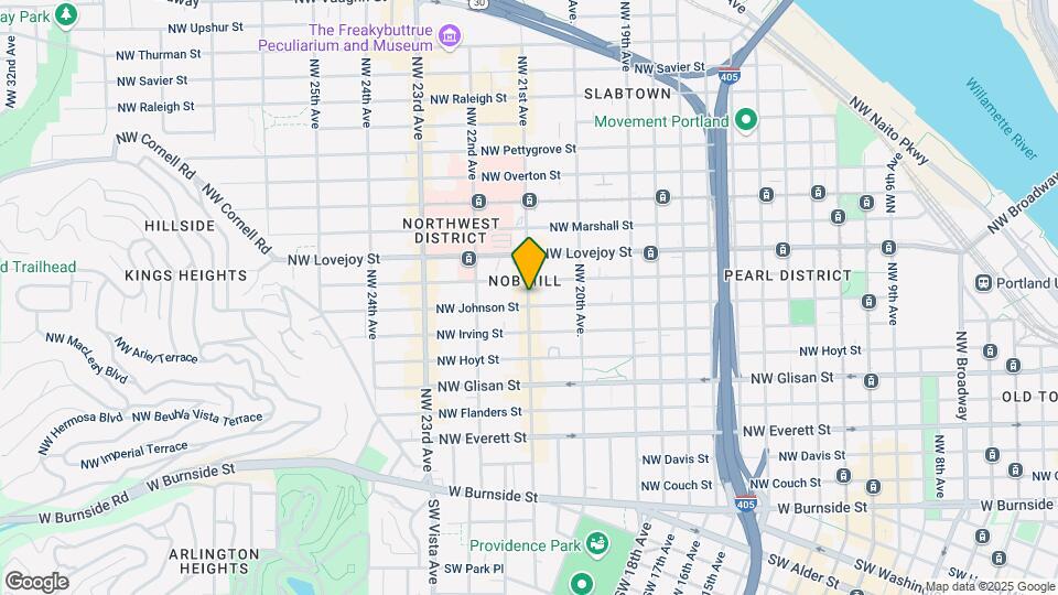 828 NW 21ST Ave Map and Location Details