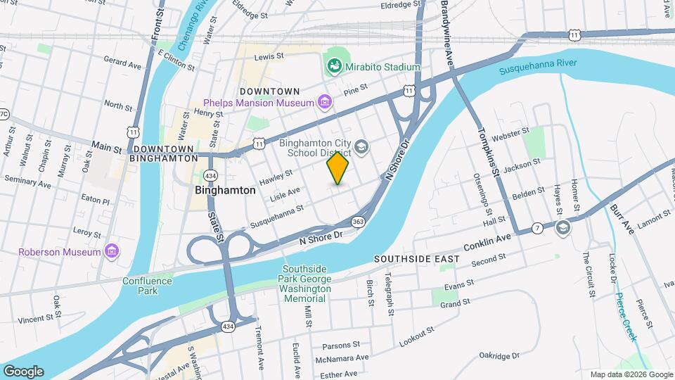 137 Susquehanna St Mapa y Detalles de la Ubicación