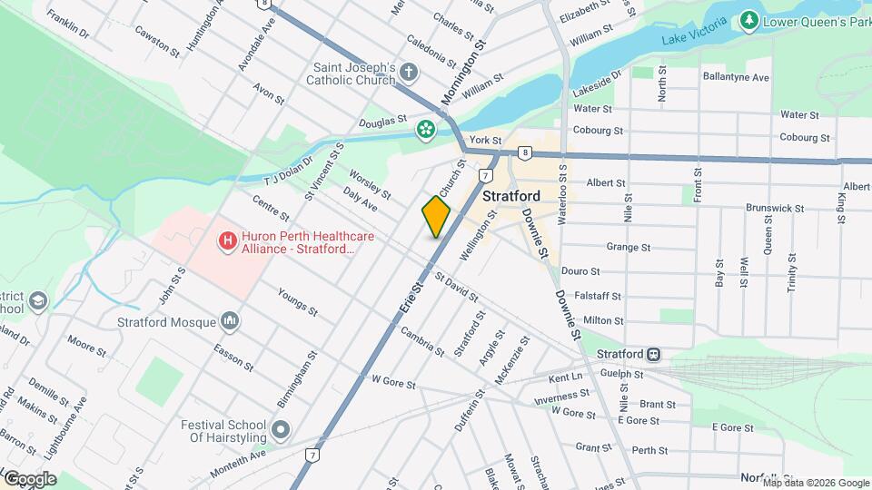 170 Erie St Map and Location Details