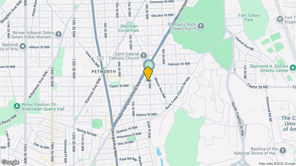4102 5th St NW Map and Location Details