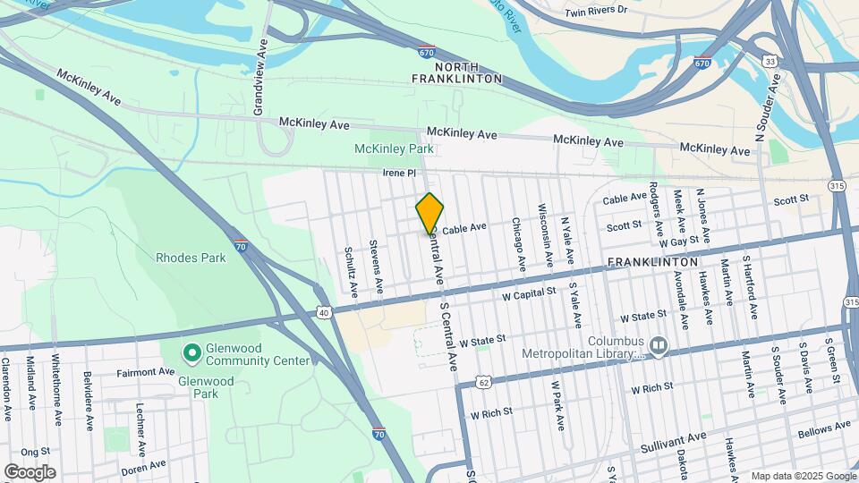 91-93-93 N Central Ave Map and Location Details