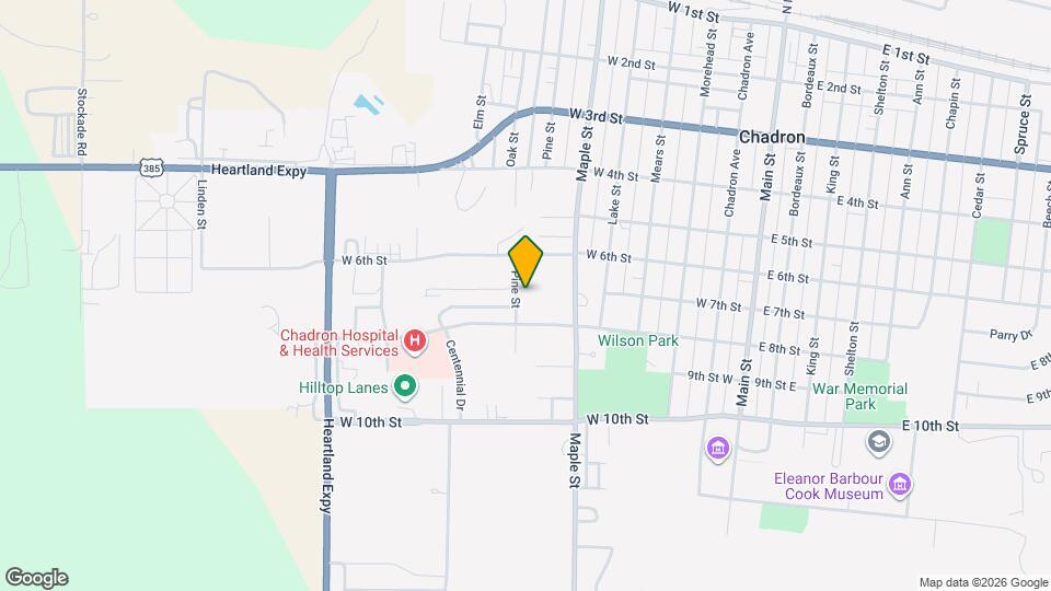 The Heritage Apartments Map and Location Details