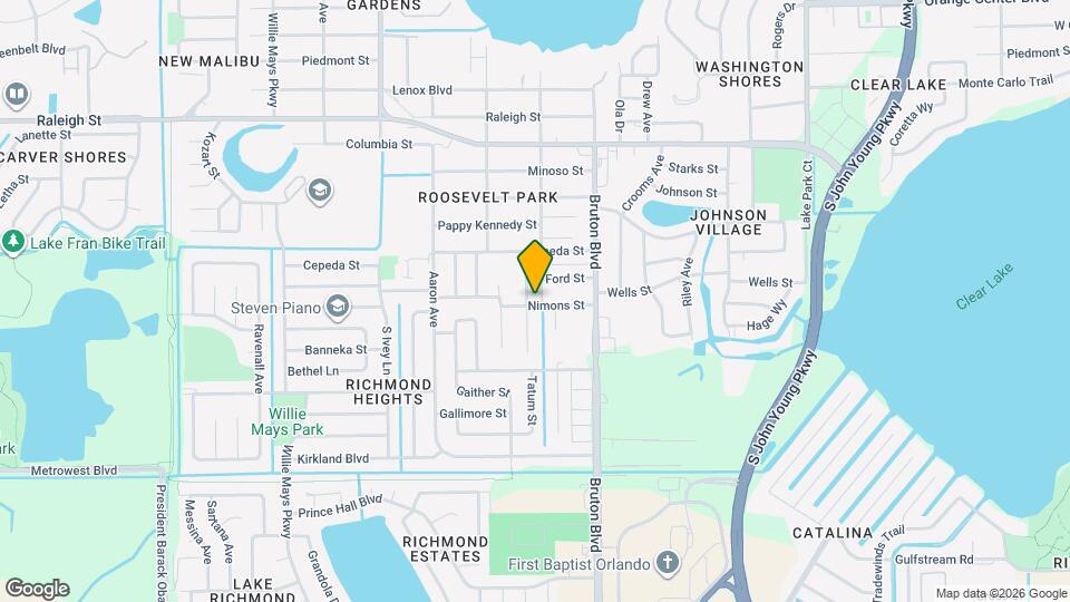 1875 Williams Manor Ave Map and Location Details