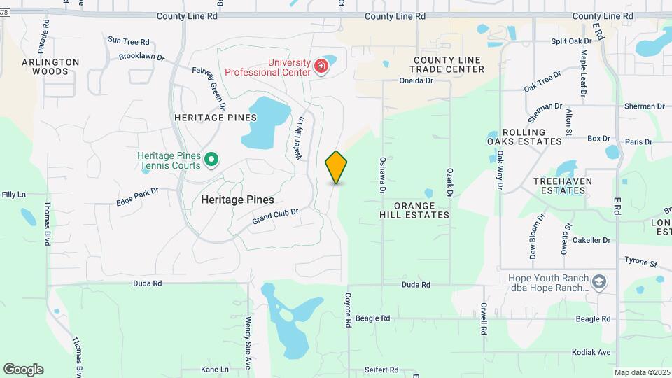 18426 Bent Pine Dr Map and Location Details