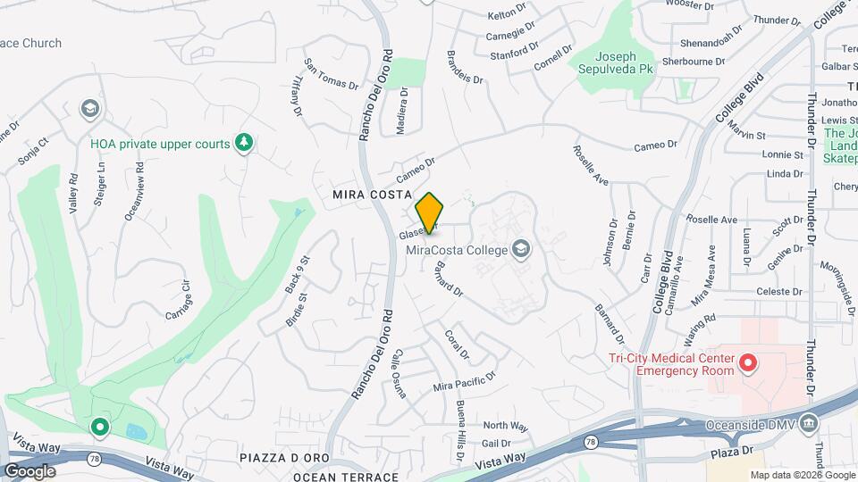 2335 Rancho Del Oro Rd Map and Location Details