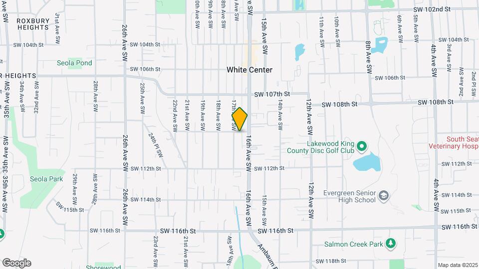 1615 SW 110th St Map and Location Details