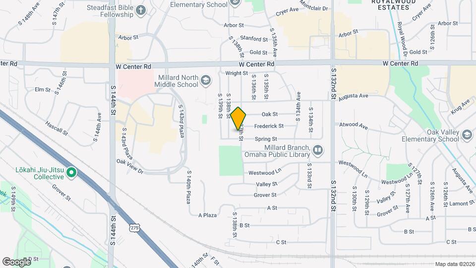 3218 S 137th St Map and Location Details