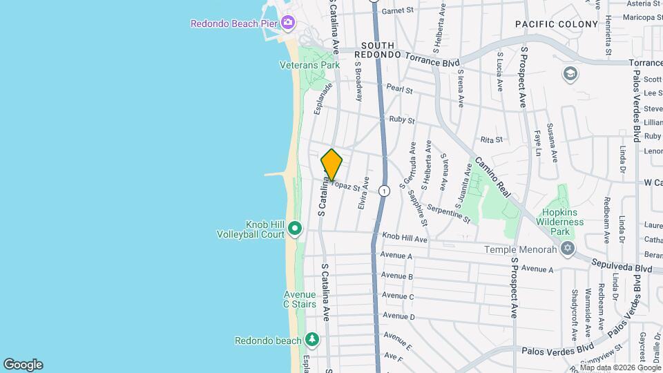 700 S Catalina Ave Map and Location Details