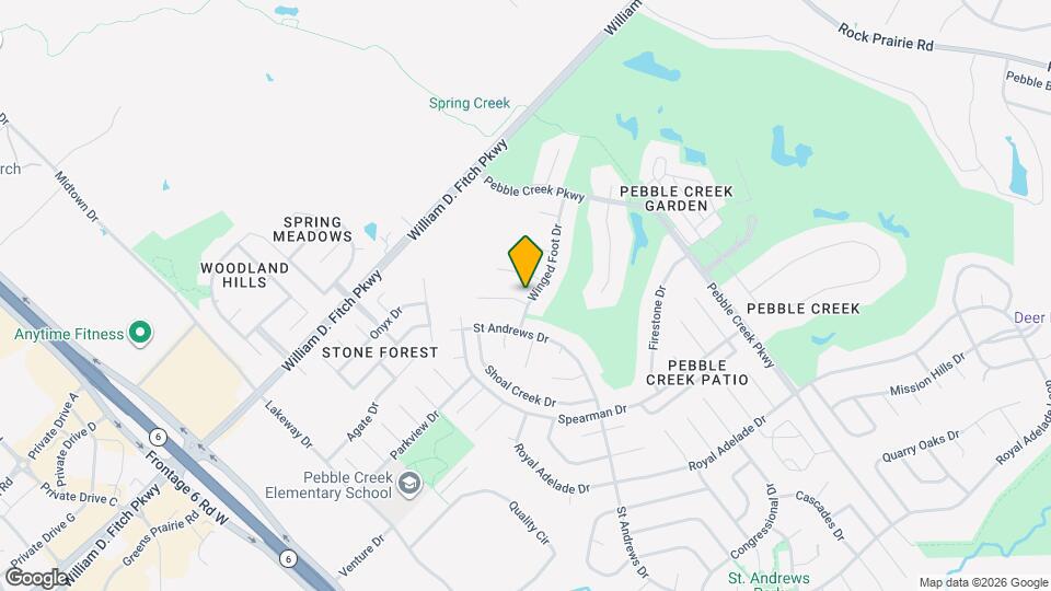 905 Winged Foot Dr Map and Location Details