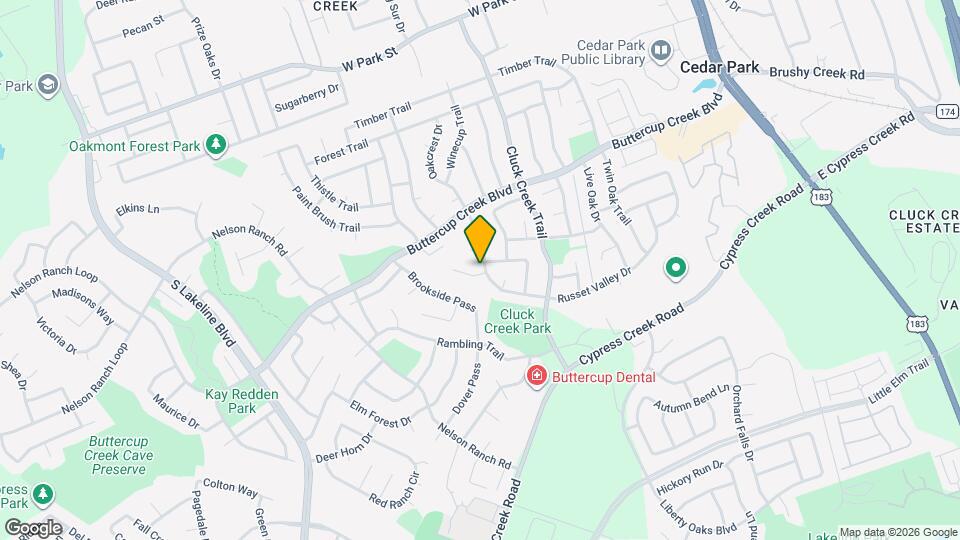 701 Riverwood Dr Map and Location Details