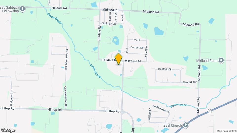 1310 Dunn Cir Map and Location Details