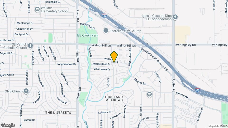 9426 Rolling Rock Ln Map and Location Details