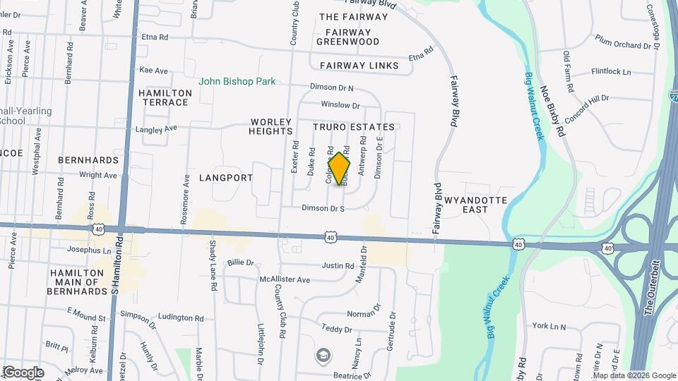 1003 Bucknell Rd, Unit 120RMA7 Map and Location Details