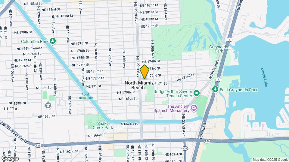 1935 NE 171st St Map and Location Details