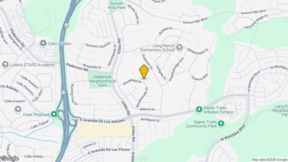 2181 Brookfield Dr Map and Location Details