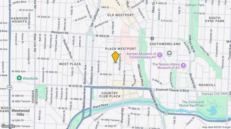 4465 Pennsylvania Ave Map and Location Details