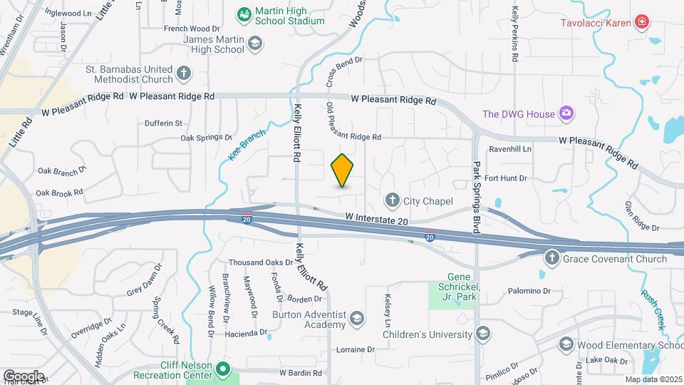 4115 Timber Trail Dr Mapa y Detalles de la Ubicación