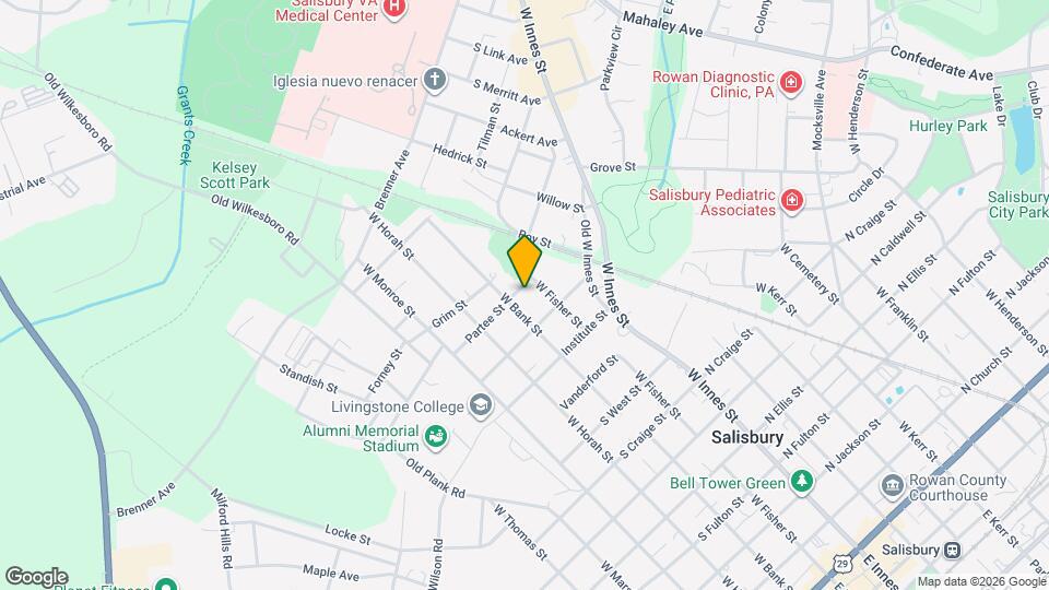 209 Partee St Mapa y Detalles de la Ubicación