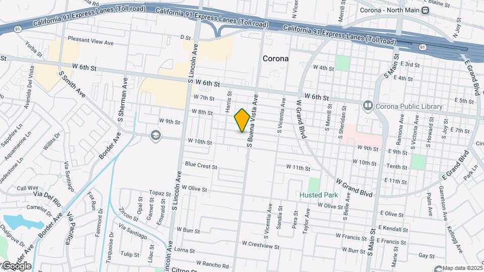 914 W 9th St Map and Location Details