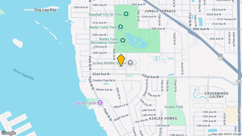 7941 23rd Ave N Map and Location Details