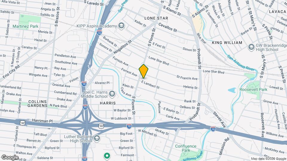 115 E Lambert St Map and Location Details