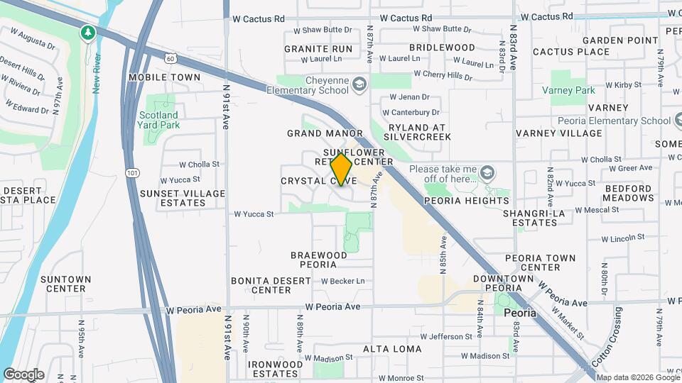 8772 W Christopher Michael Ln Map and Location Details