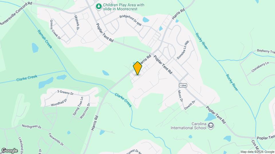 10189 Meeting House Dr NW Map and Location Details