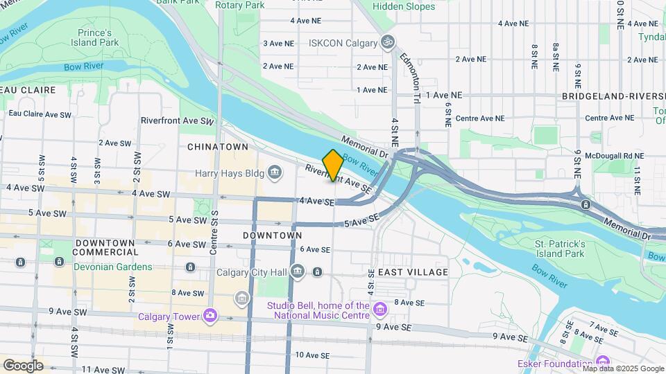 315-203 3 St SE Map and Location Details