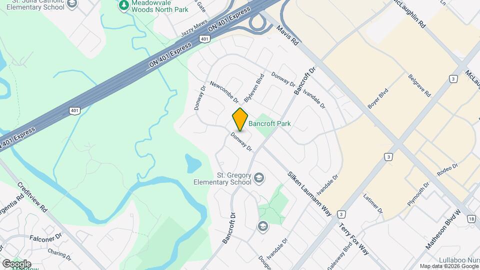 6289 Donway Dr Map and Location Details