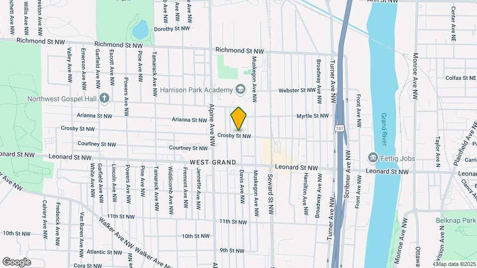 1301 Davis Ave NW Map and Location Details