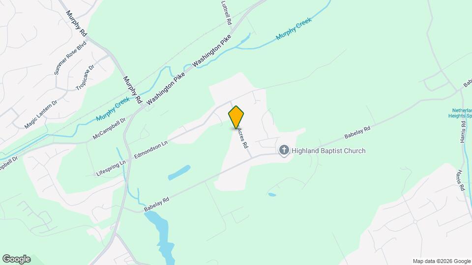 3421 Happy Acres Rd Map and Location Details