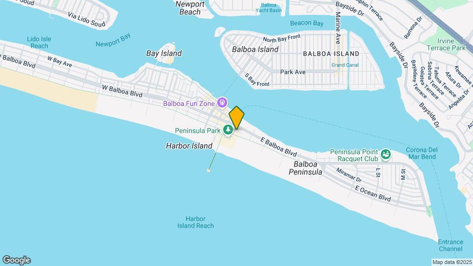 900 E Oceanfront Mapa y Detalles de la Ubicación