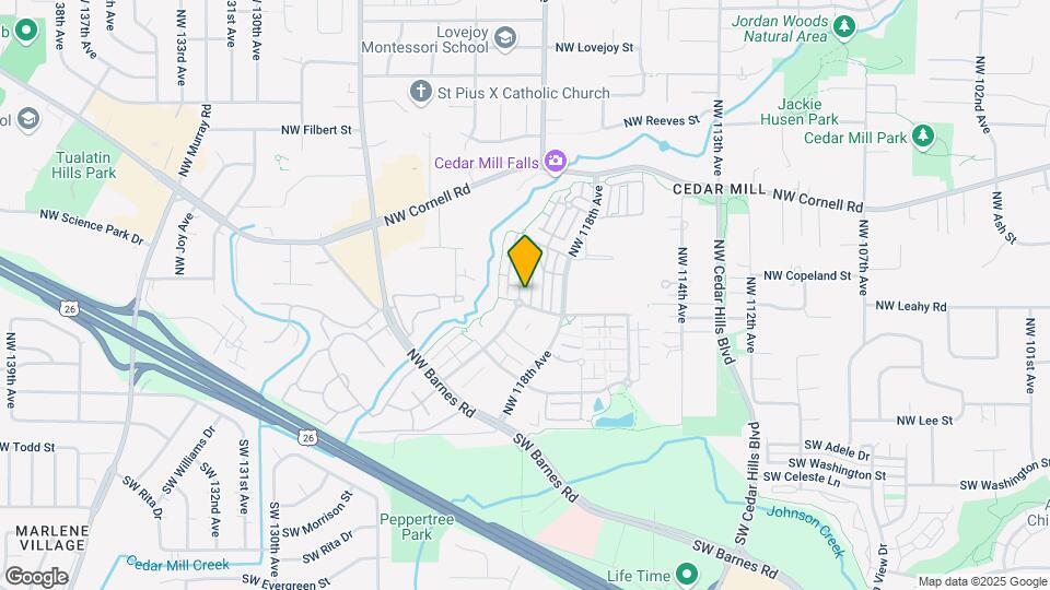 580 NW Lost Springs Terrace Map and Location Details
