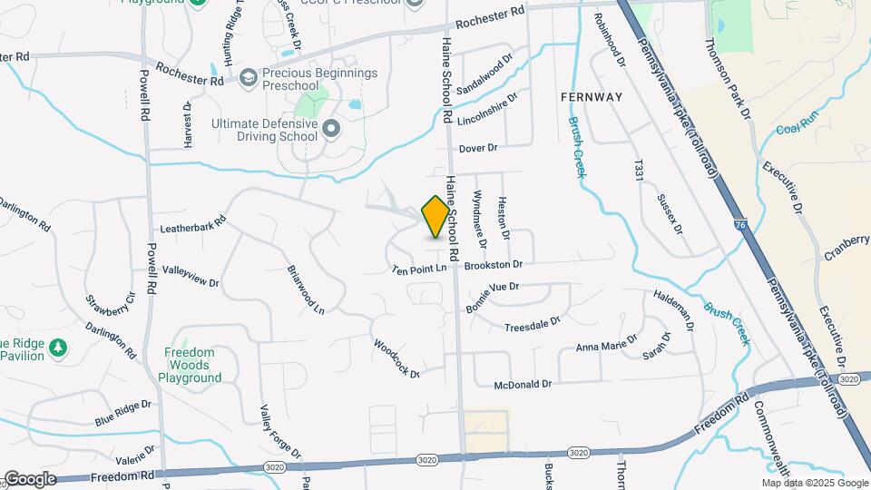 119 Antler Hollow Dr Map and Location Details