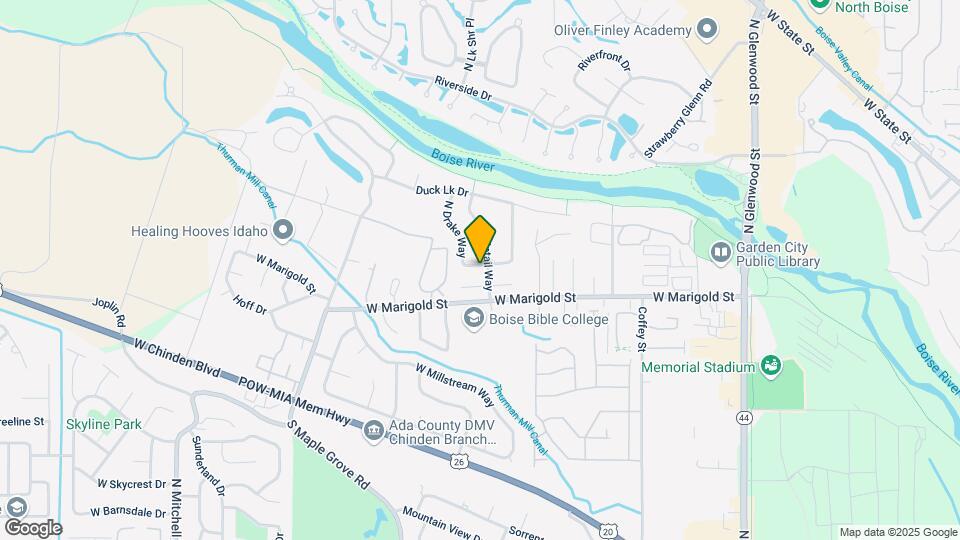 6045 N Pintail Way Map and Location Details