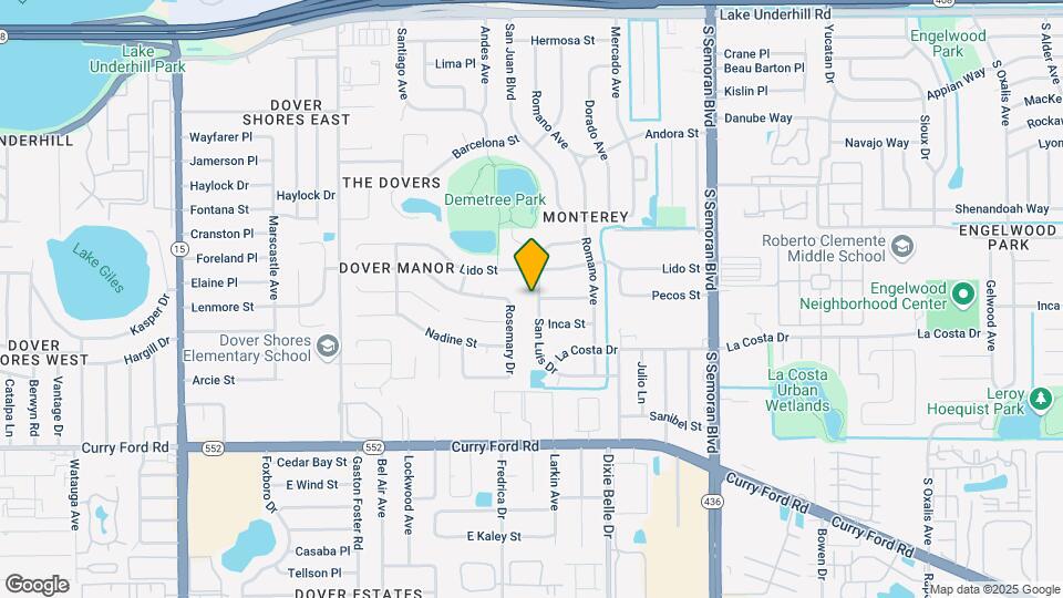 1040 San Luis Dr Map and Location Details