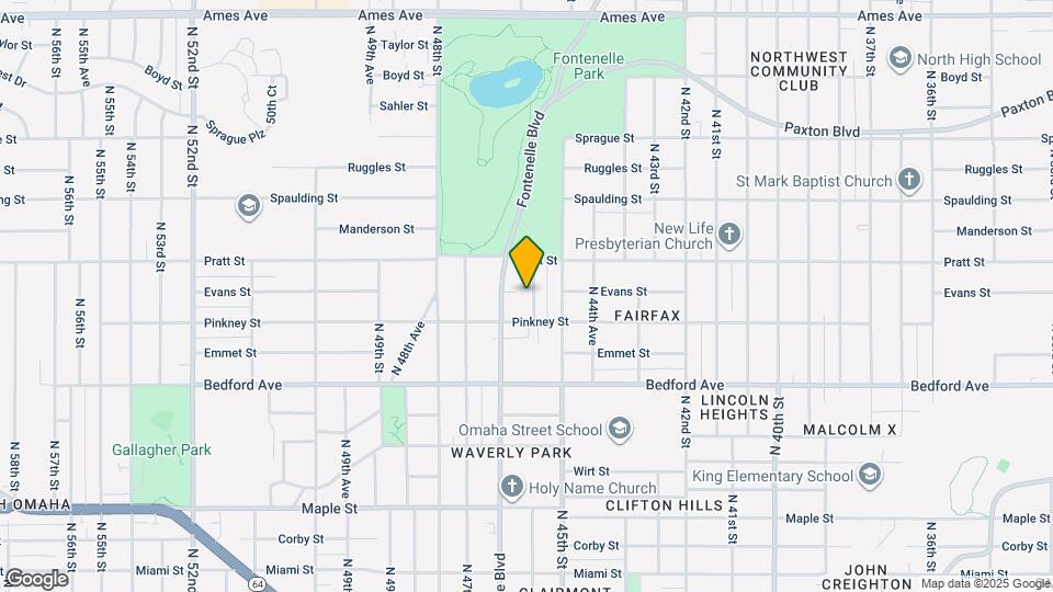 3524 N 45th Ave Map and Location Details