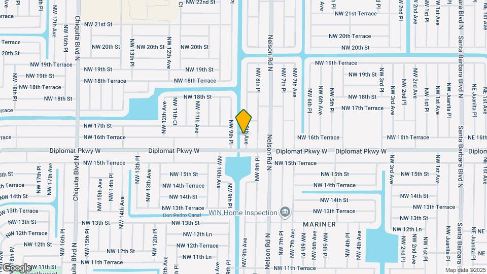 1612 NW 9th Ave Map and Location Details