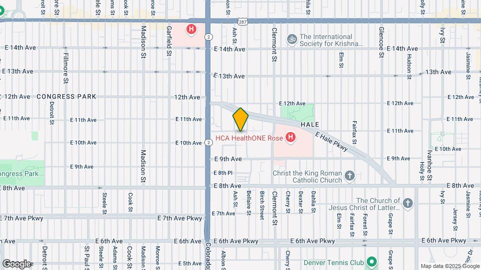 Overture 9th + CO 55+ Active Adult Apartment Homes Map and Location Details