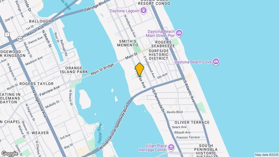 144 S Halifax Ave Mapa y Detalles de la Ubicación