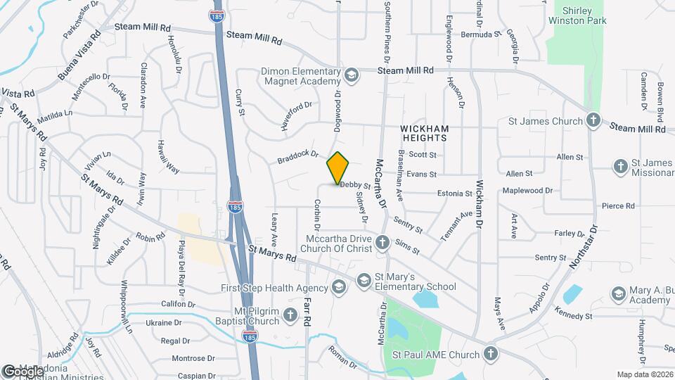 4228 Debby St Map and Location Details