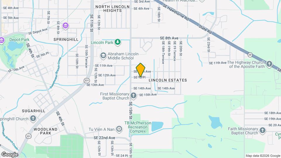 1601 SE 12 Pl Map and Location Details