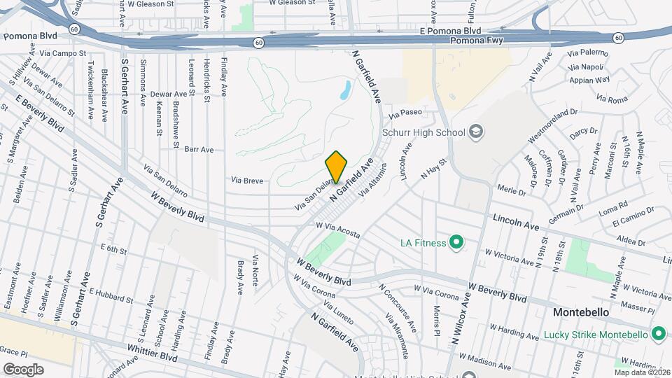 617 N Garfield Ave, Unit #2 Mapa y Detalles de la Ubicación