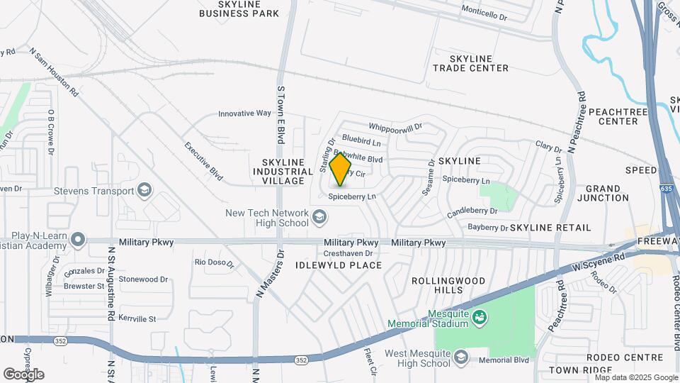 2809 Spiceberry Ln Map and Location Details