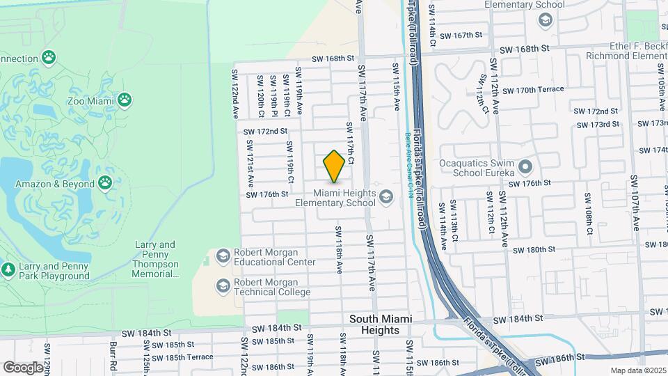 11771 SW 176th St Map and Location Details