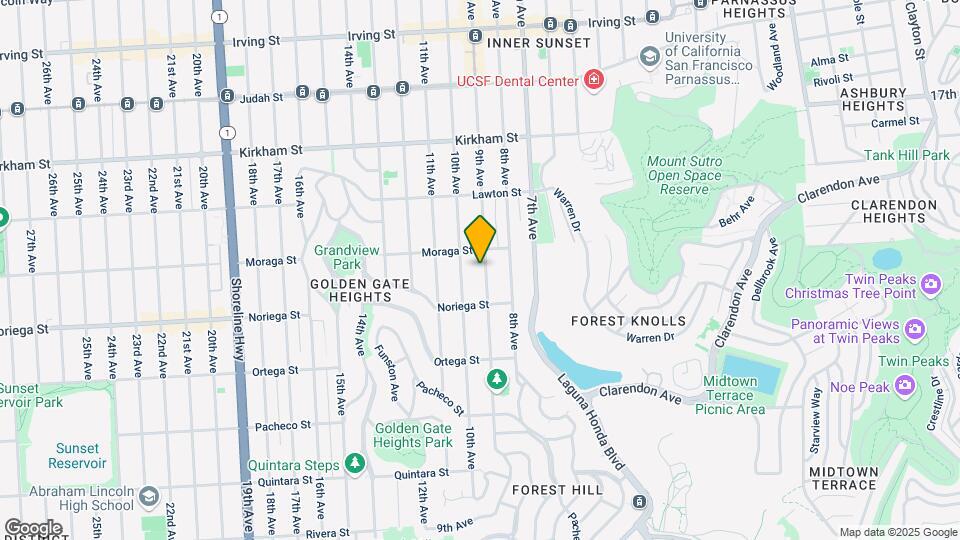 1737 9th Ave Mapa y Detalles de la Ubicación