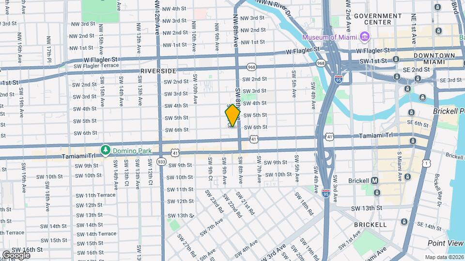 822 SW 6th St Map and Location Details