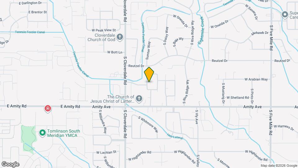 4342 S Sumpter Ave Map and Location Details