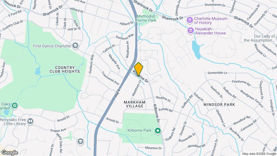 2122 Kilborne Dr Map and Location Details